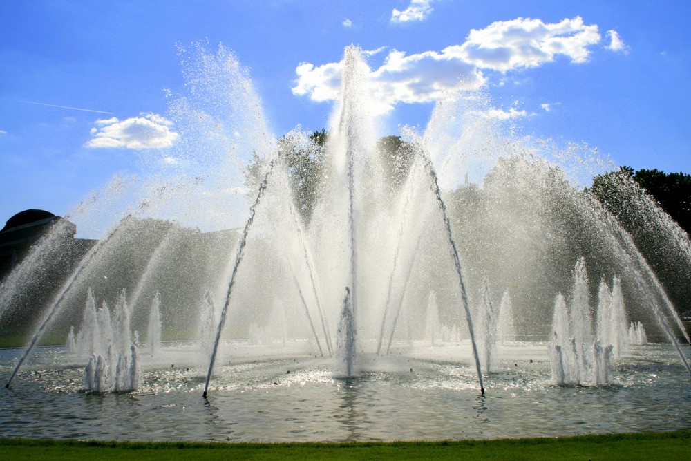 Wassersäule in Mannheim