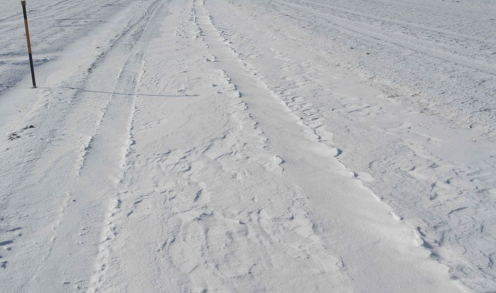 Wasserscheideweg zugeweht 