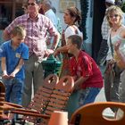 Wasserschlacht beim Stadtfest