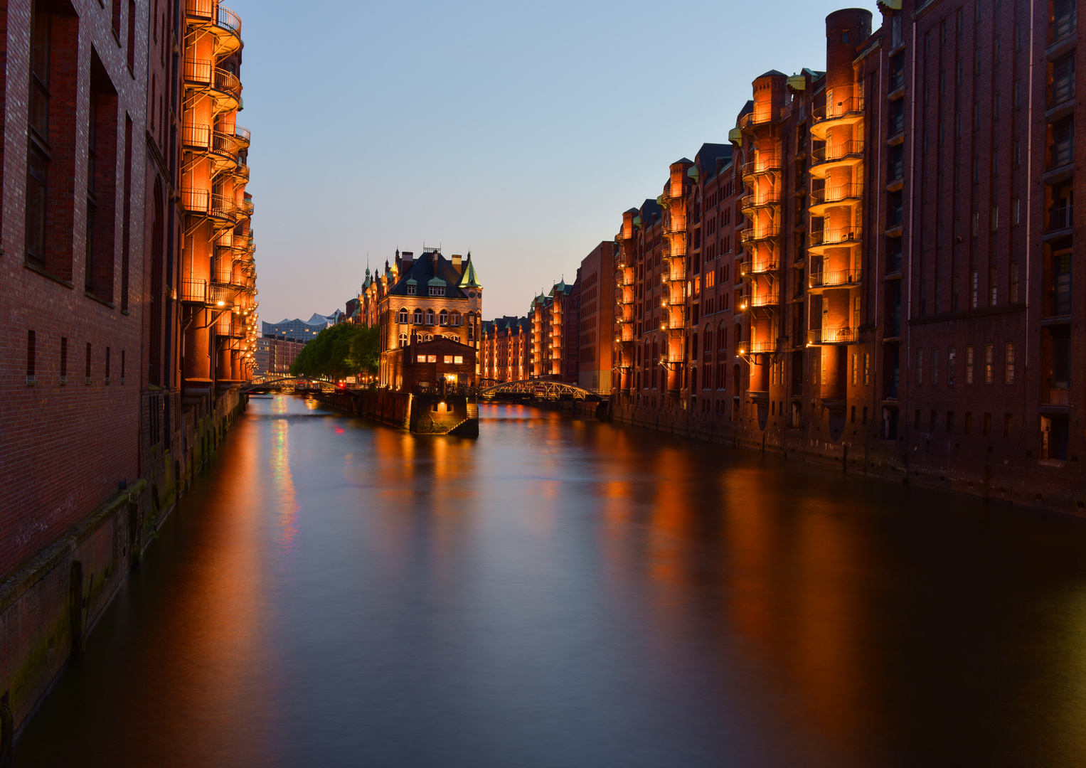 Wasserschlösschen in der Speicherstadt