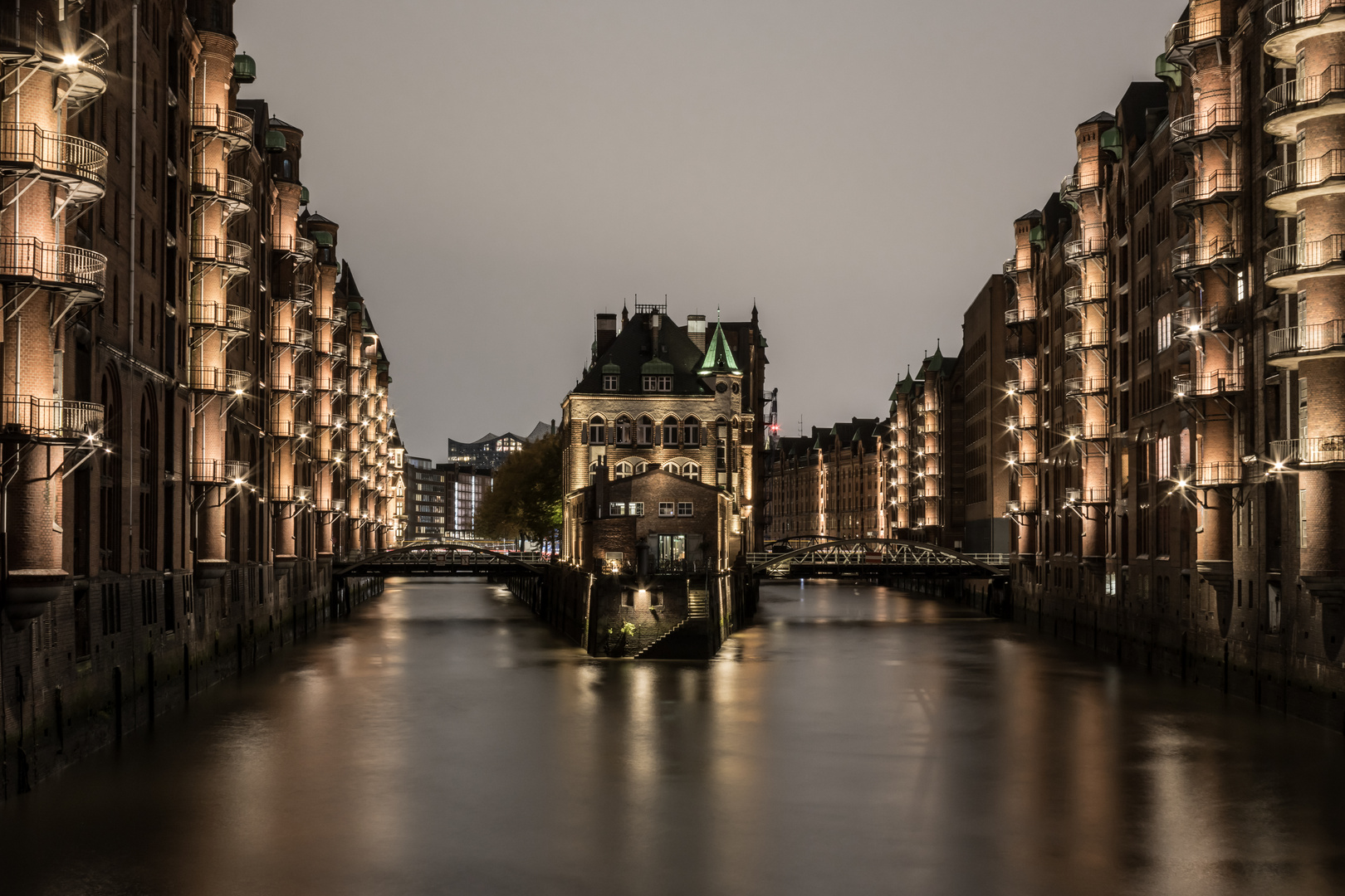 Wasserschlösschen in der Speicherstadt