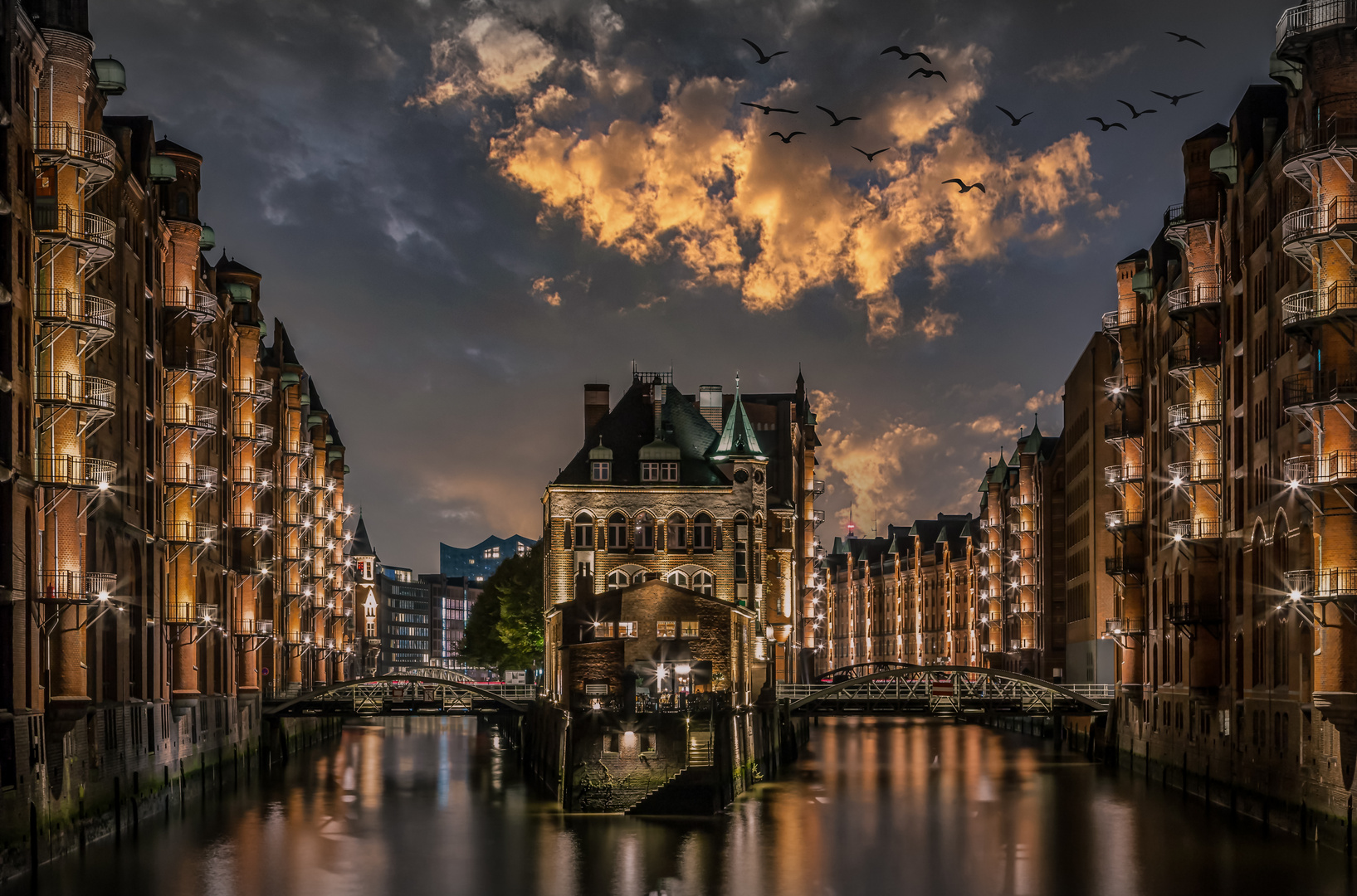 Wasserschlösschen in Hamburg