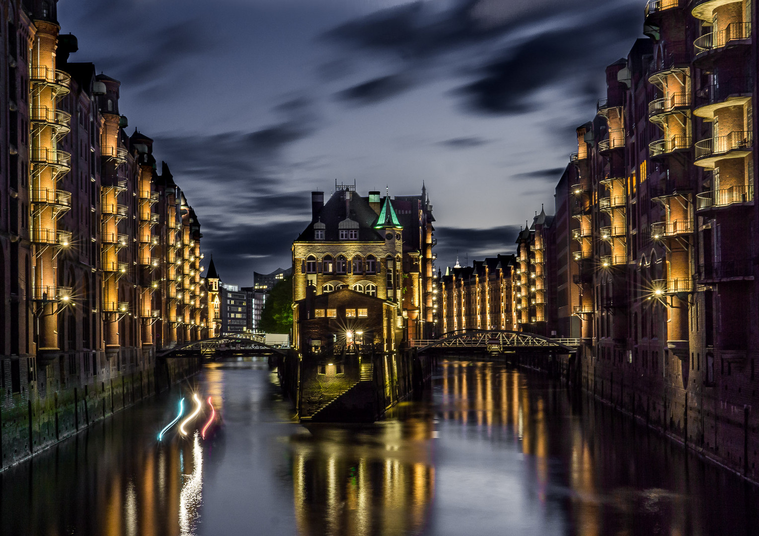 Wasserschlösschen Speicherstadt Hamburg 