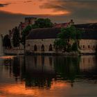 Wasserschloss am Abend