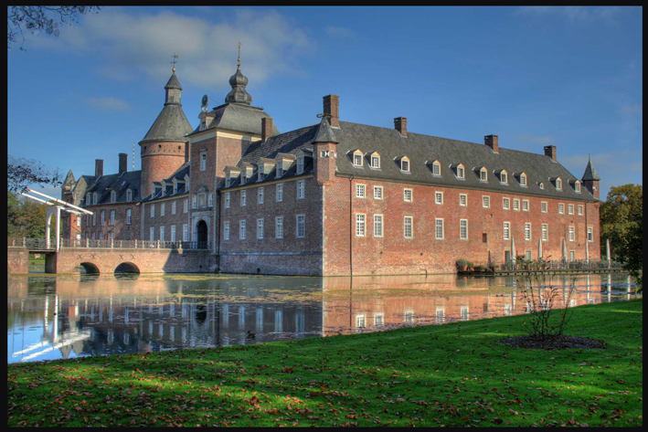 Wasserschloss Anholt als HDR