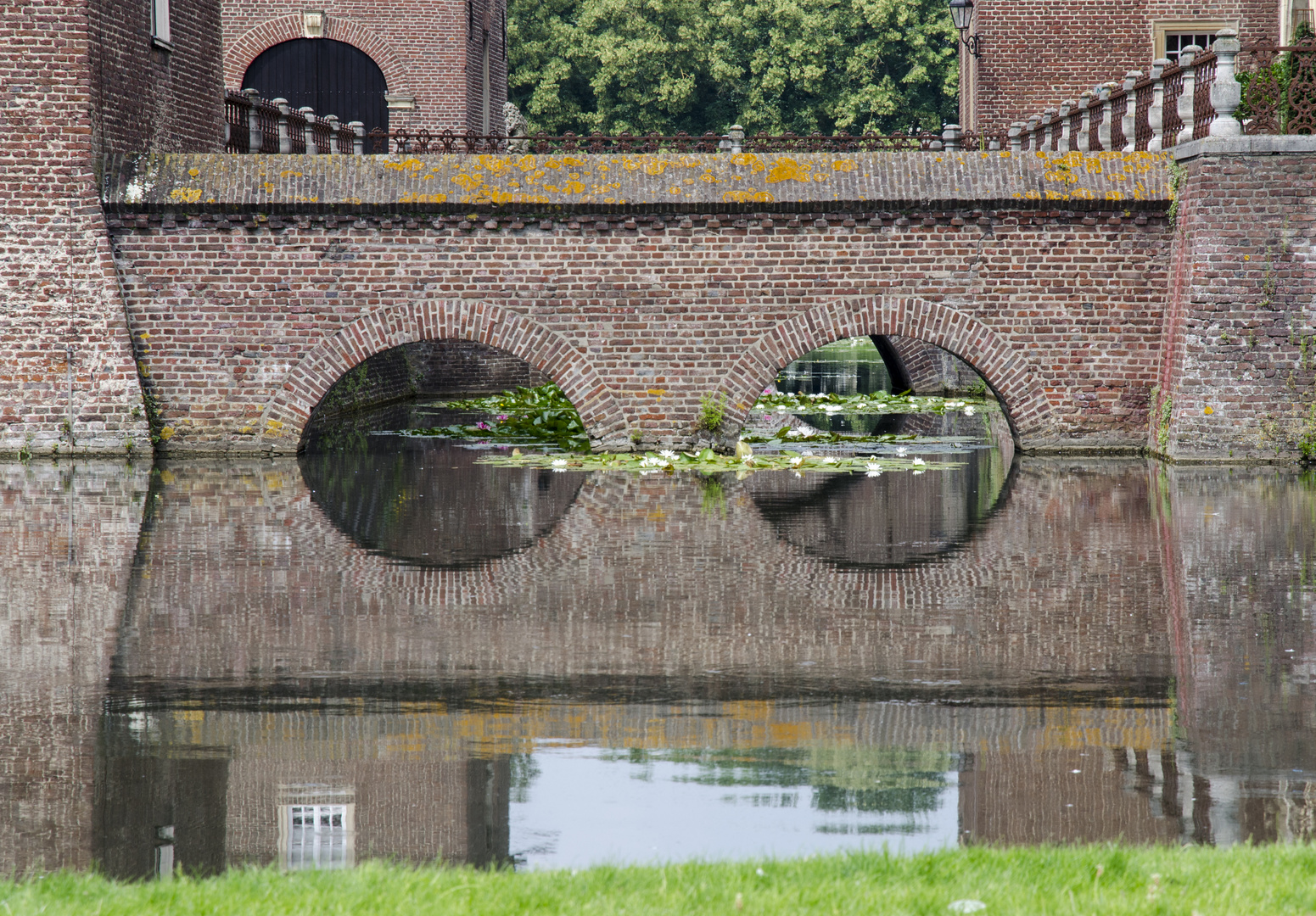 Wasserschloss Anholt - Brücke