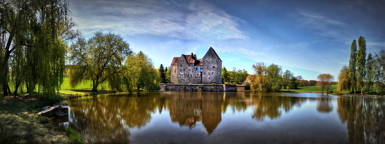 Wasserschloss Burg Brennhausen