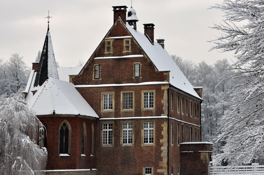 Wasserschloss Burg Droste-Hülshoff...