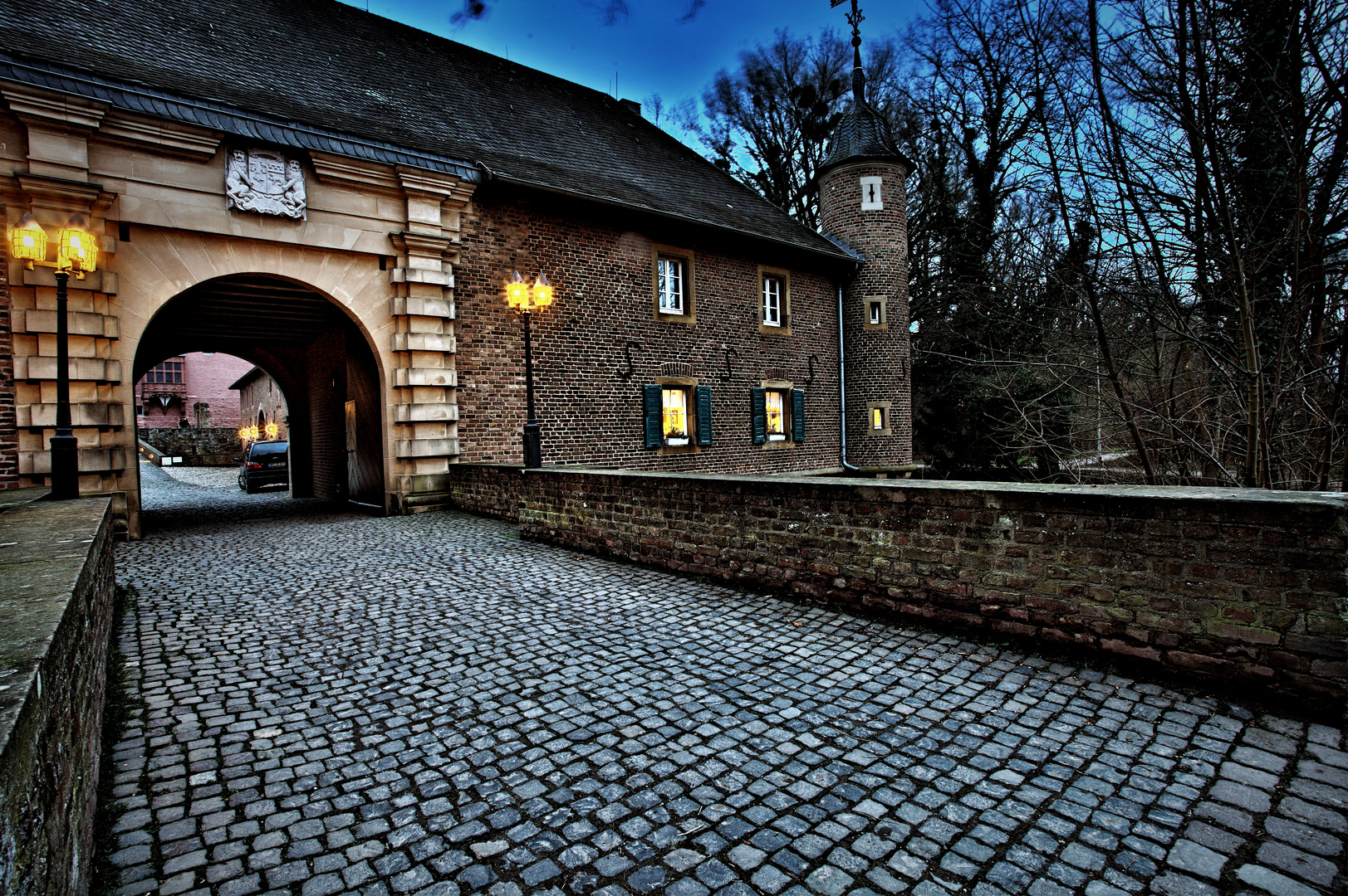 Wasserschloss Burgau in Düren