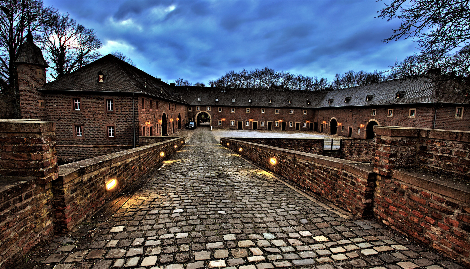 Wasserschloss Burgau in Düren