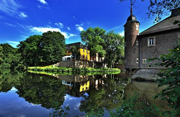 Wasserschloss Burgau in Düren