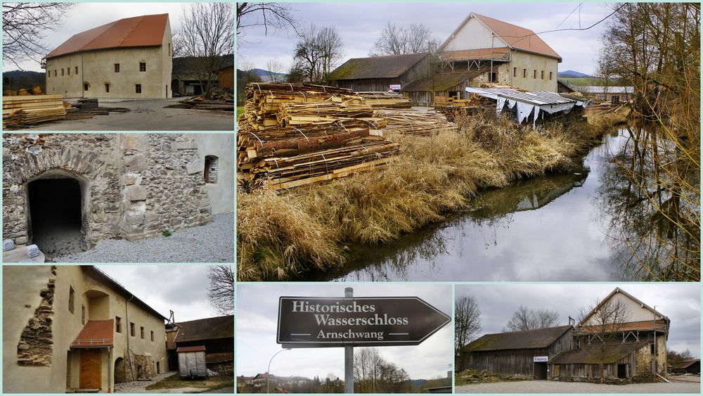 Wasserschloß - Collage