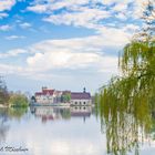 Wasserschloss Flechtingen am Mittag