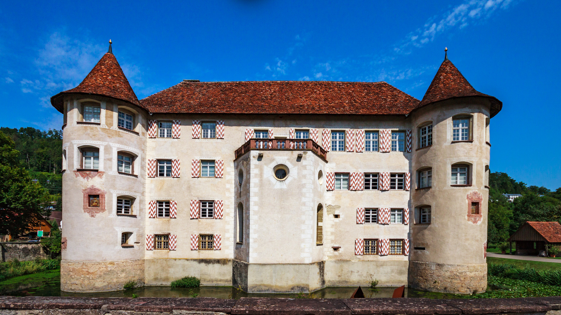 Wasserschloß Glatt Foto & Bild architektur, deutschland, europe