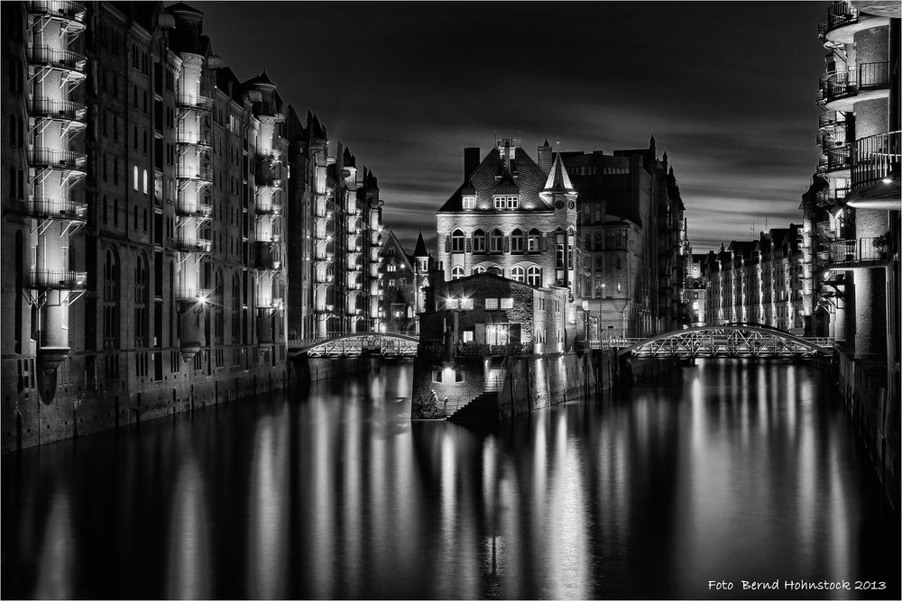 Wasserschloss Hamburg Speicherstadt ....