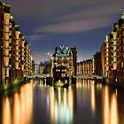 Wasserschloss HDR (Exposure Blending) - Speicherstadt, Hamburg