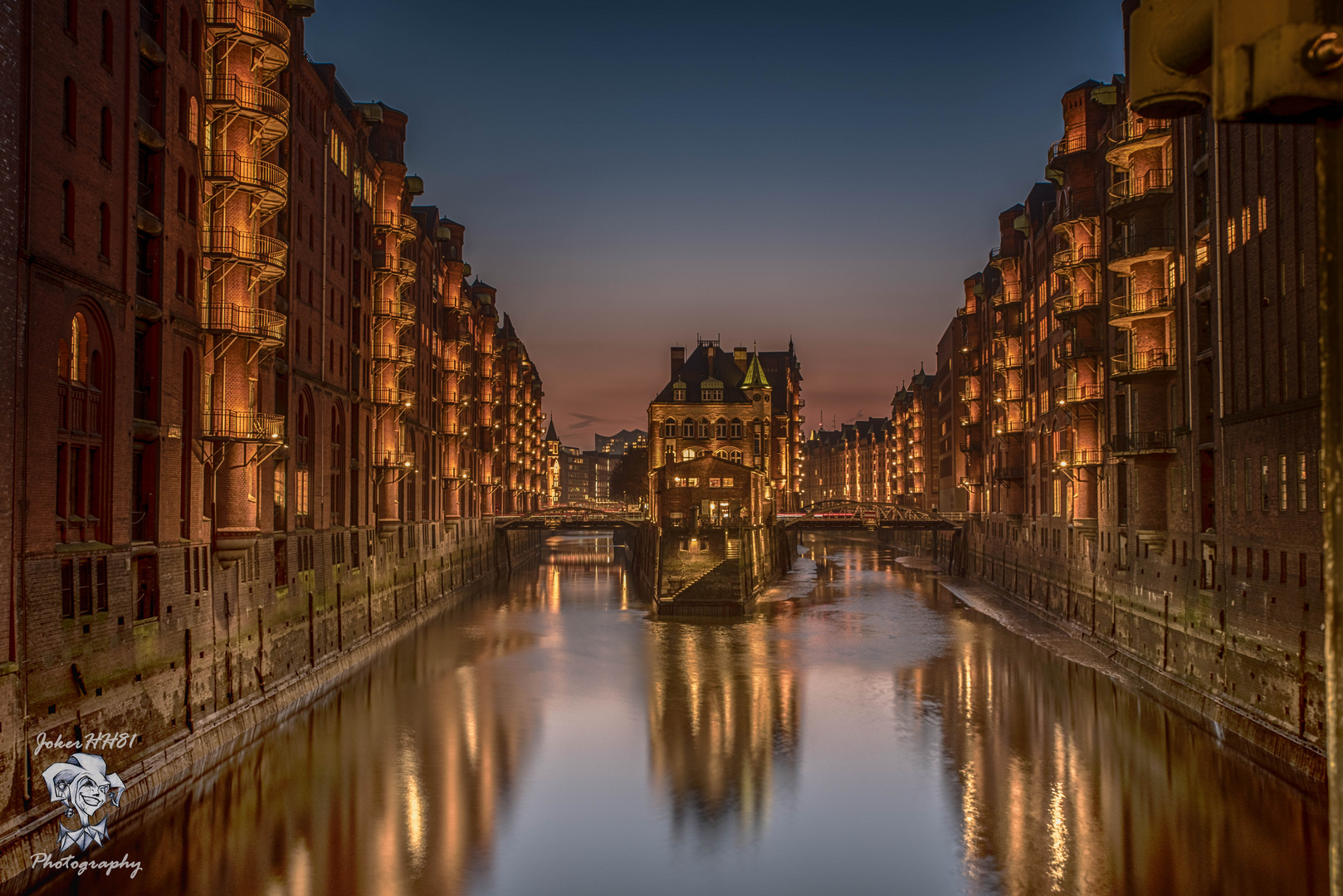 Wasserschloss in der Hamburger Speicherstadt