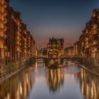 Wasserschloss in der Hamburger Speicherstadt