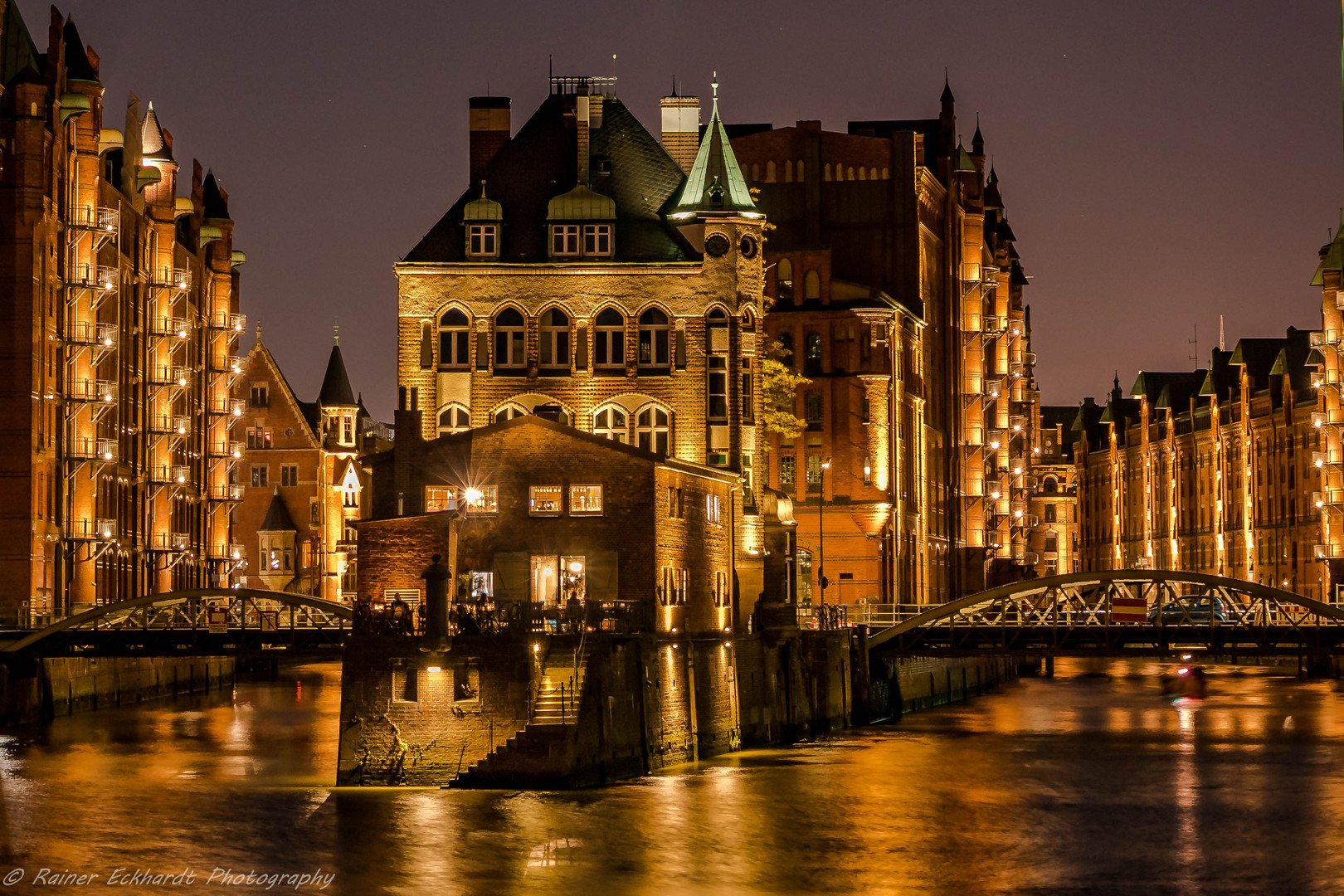 Wasserschloss in der Speicherstadt 2.Variante