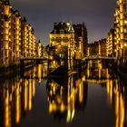 Wasserschloss in der Speicherstadt Hamburg 