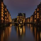 Wasserschloss in der Speicherstadt in Hamburg