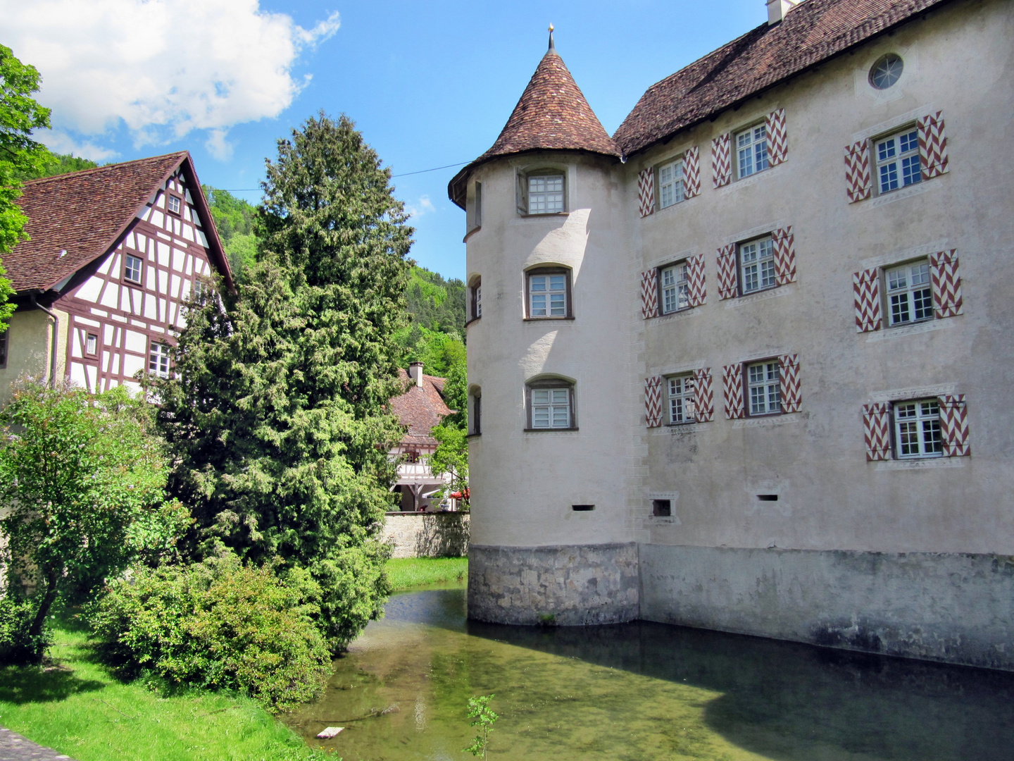 Wasserschloß in Glatt