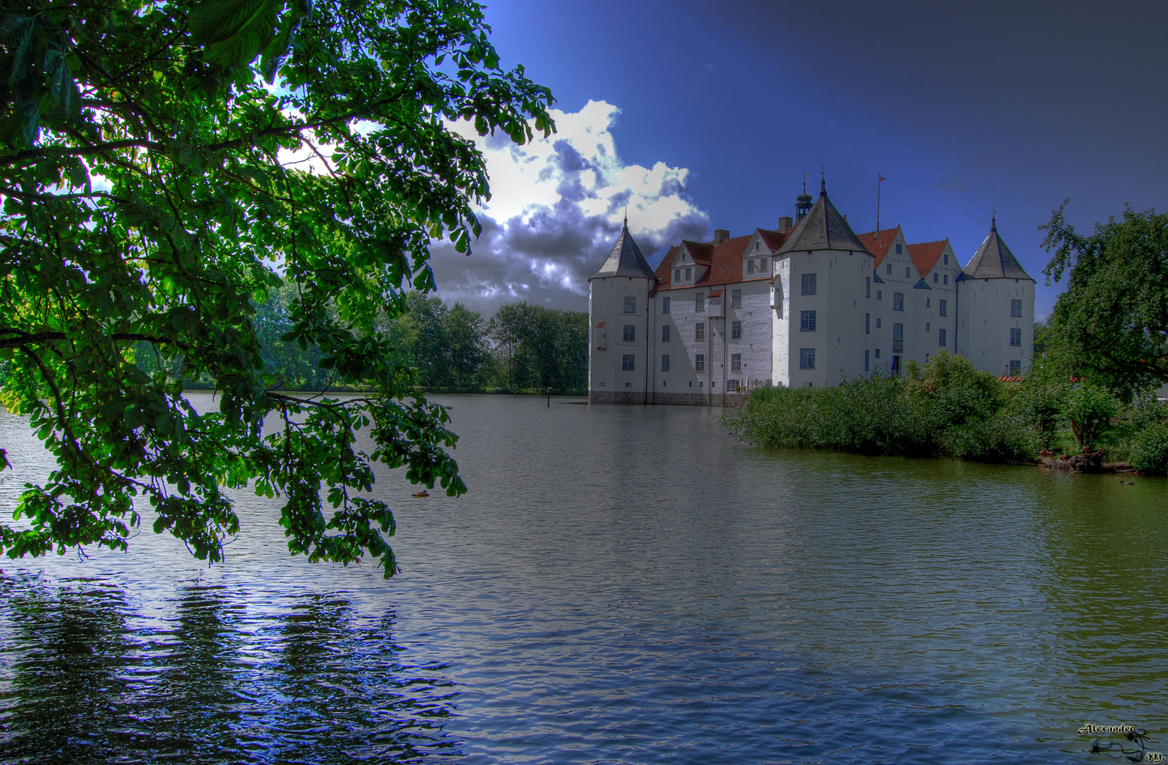 Wasserschloß in Glücksburg