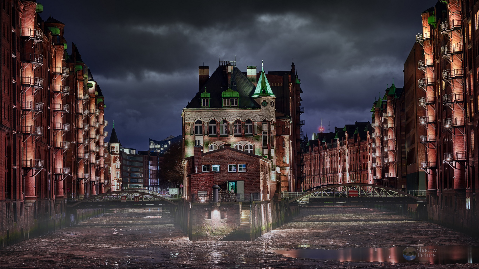 Wasserschloss in Hamburg 