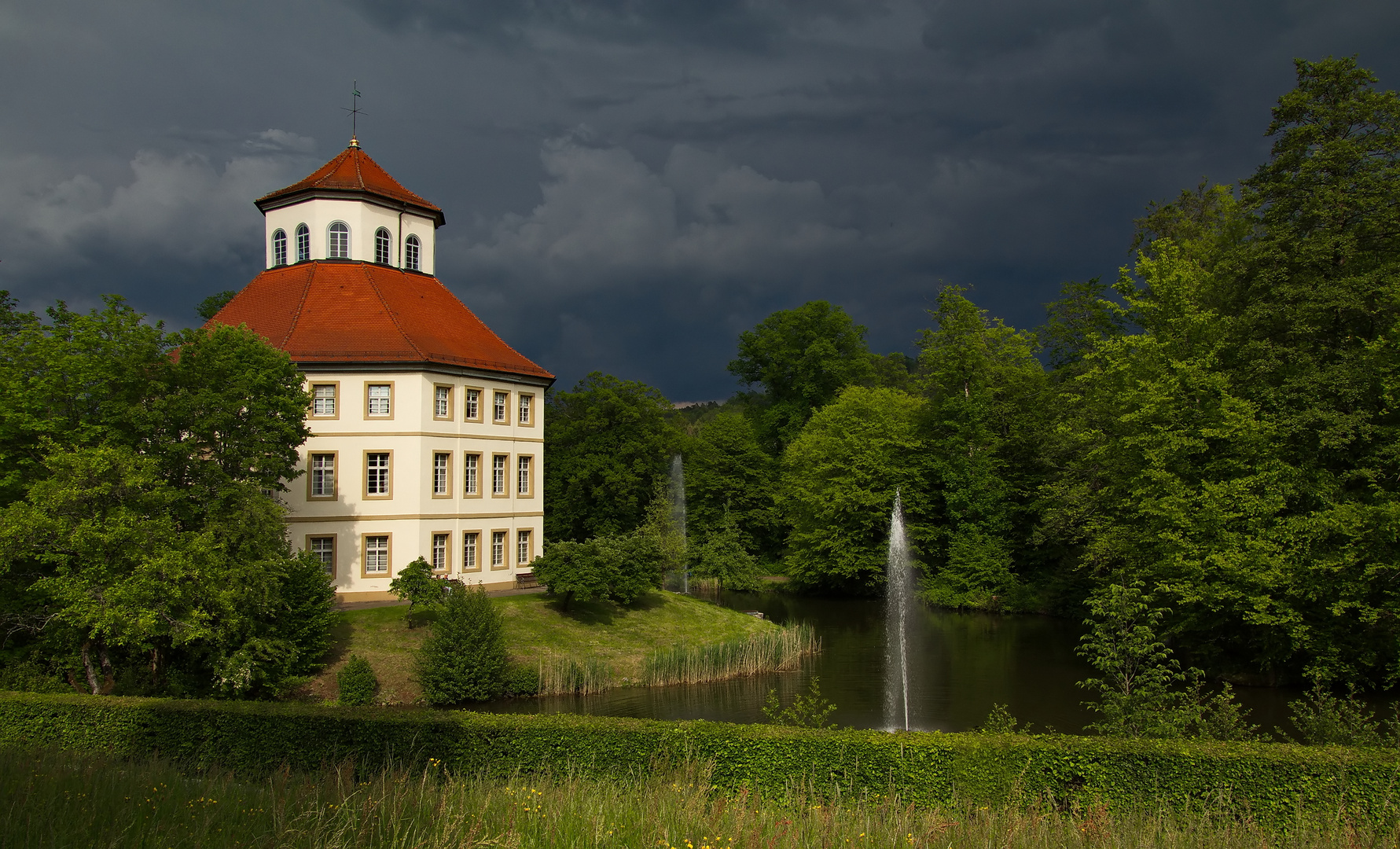 Wasserschloss in Oppenweiler