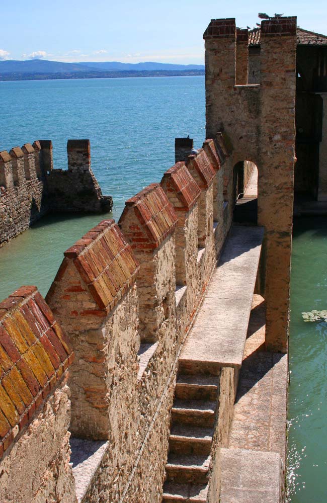 Wasserschloss in Sirmione -