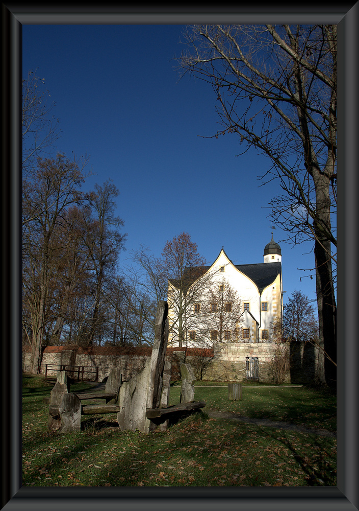 Wasserschloss Klaffenbach bei Chemnitz.......#10 mit Bea.