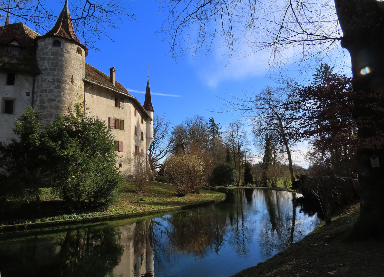 Wasserschloss Landshut KT. Bern