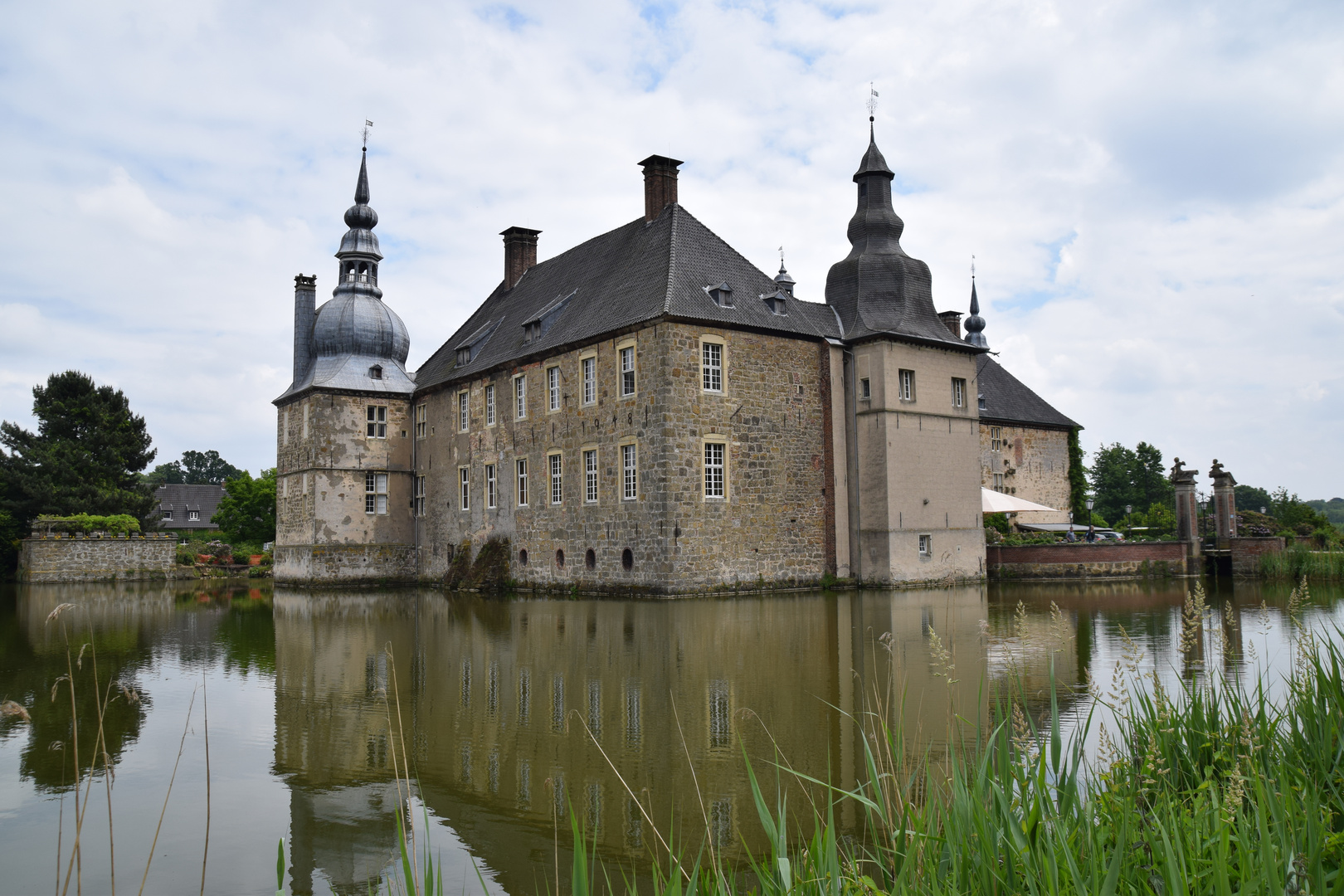 Wasserschloss Lembeck (Rückseite)