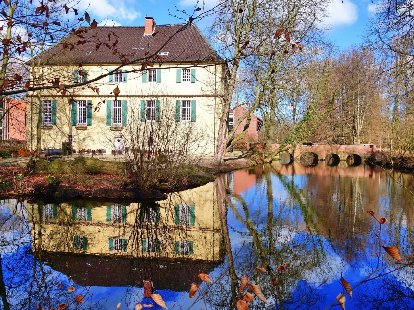 Wasserschloss Lüttinghof in Gelsenkirchen