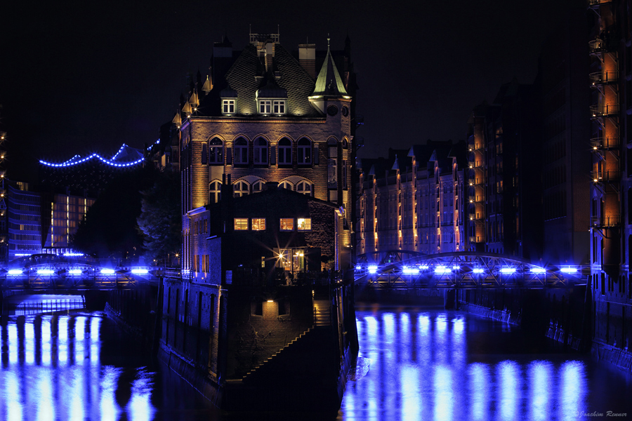 Wasserschloss - Rückansicht Alternative B