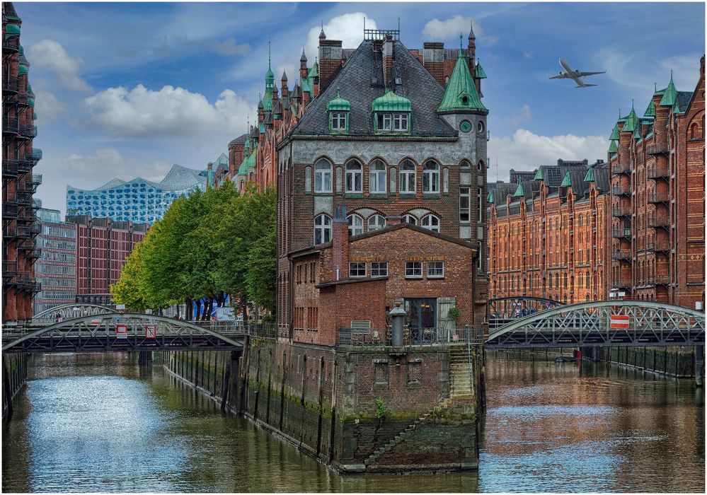 "Wasserschloß Speicherstadt"