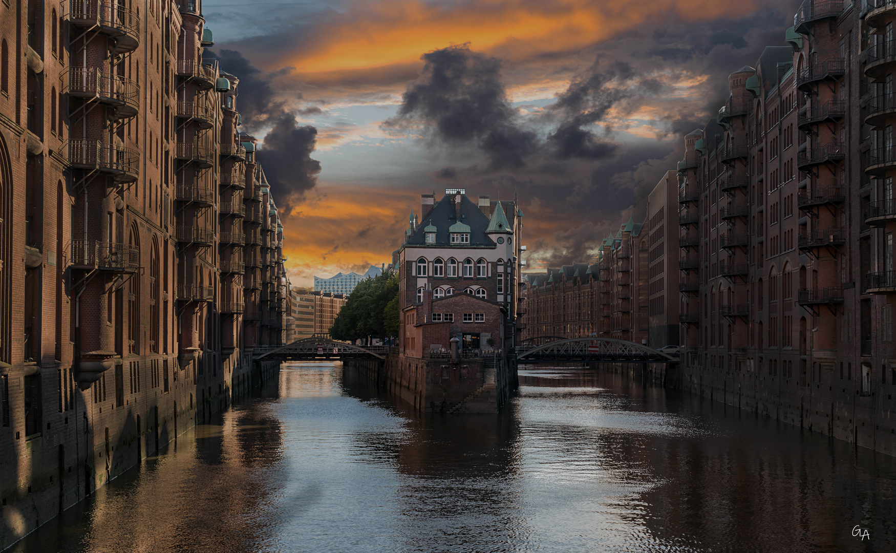 Wasserschloss Speicherstadt