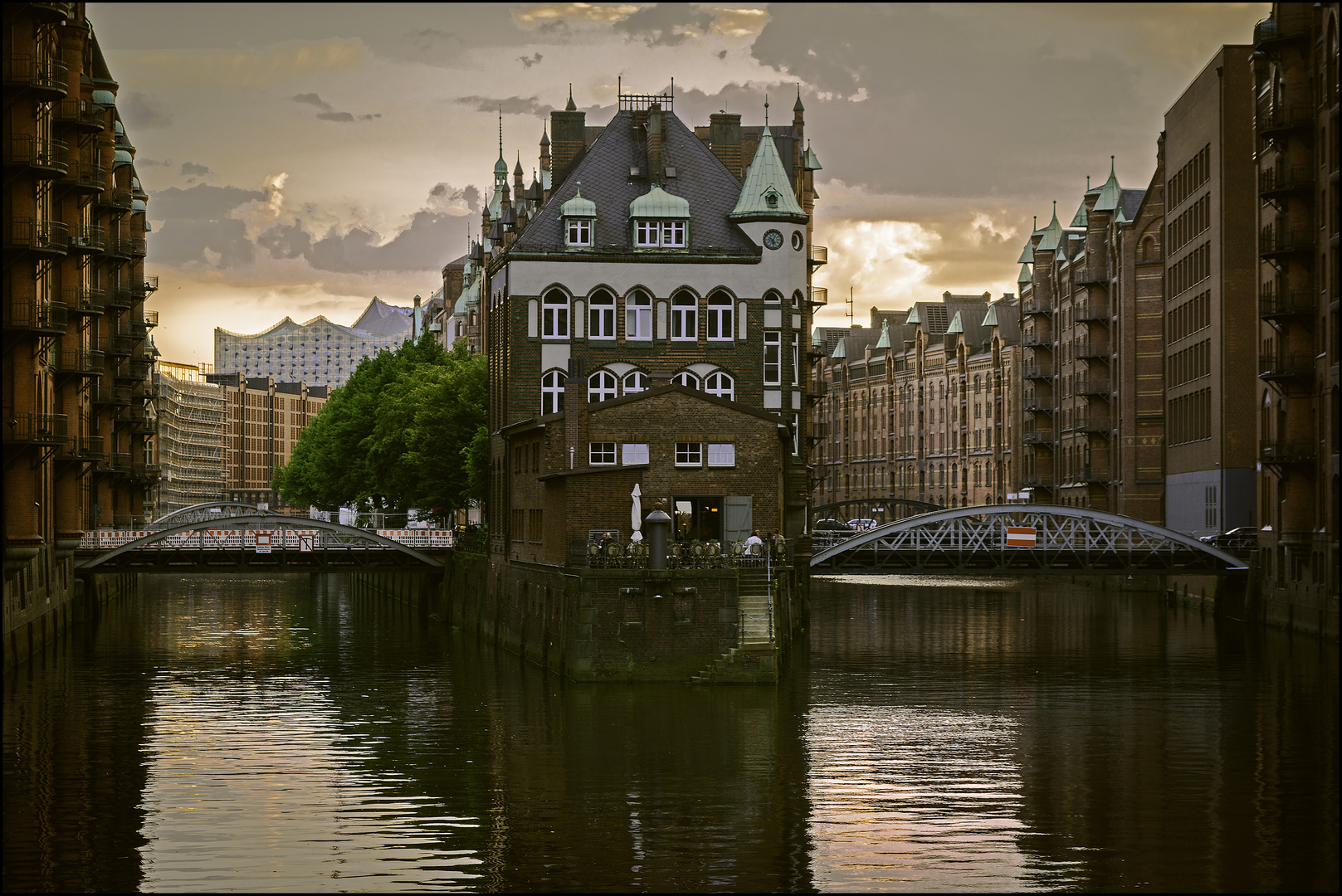 Wasserschloß Speicherstadt Hamburg