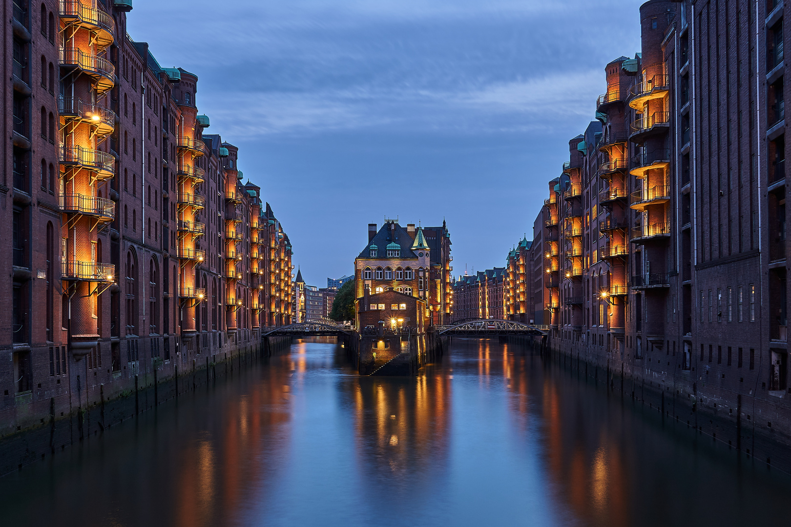 Wasserschloss Speicherstadt Hamburg