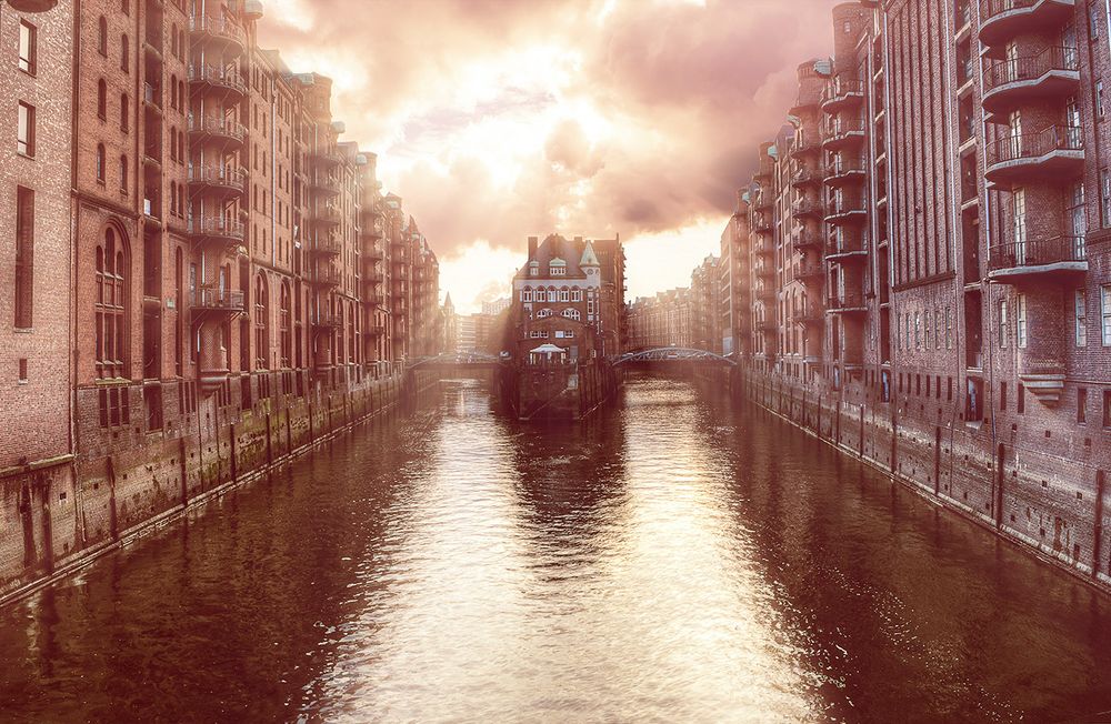 Wasserschloss Speicherstadt Hamburg