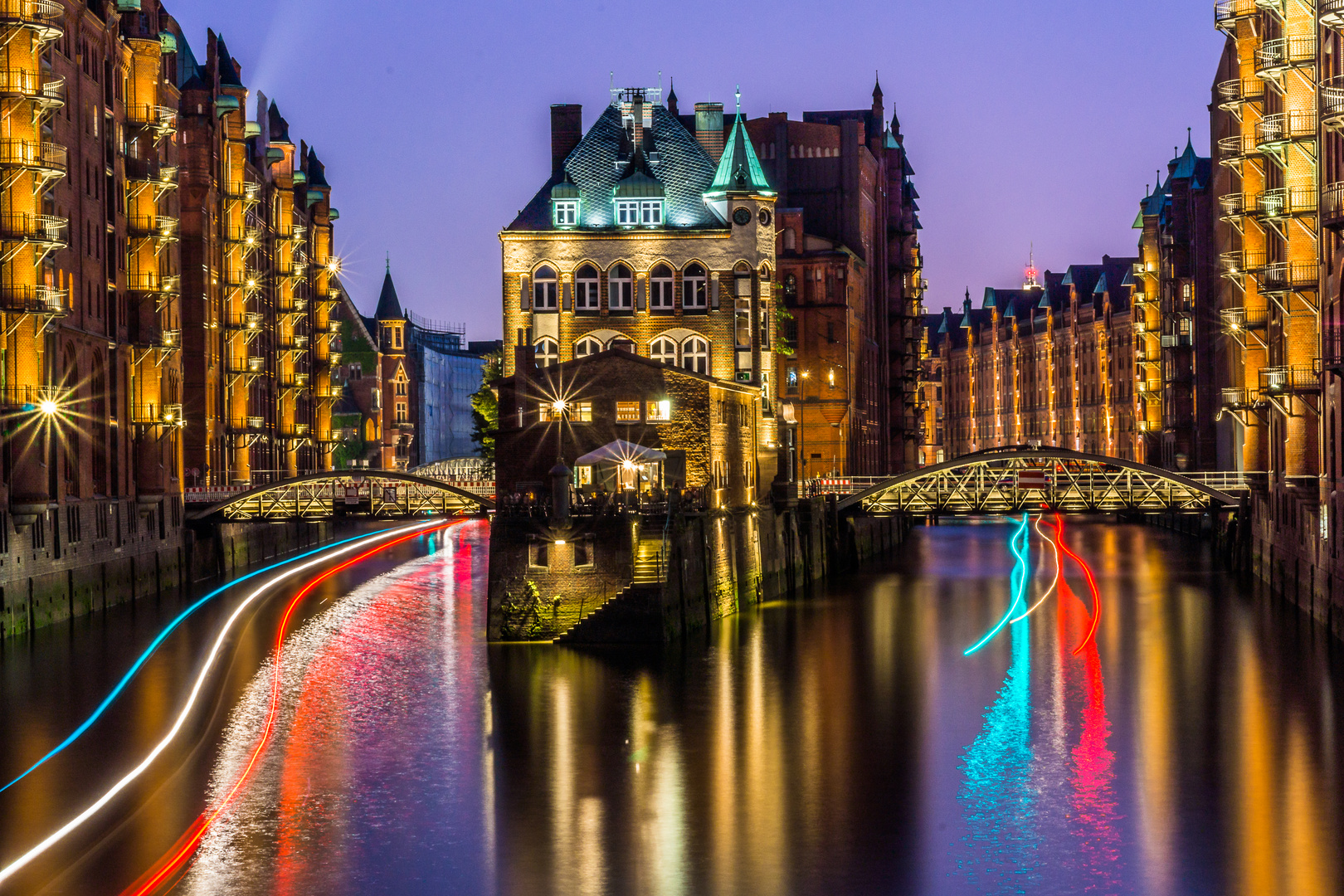 Wasserschloss Speicherstadt Hamburg