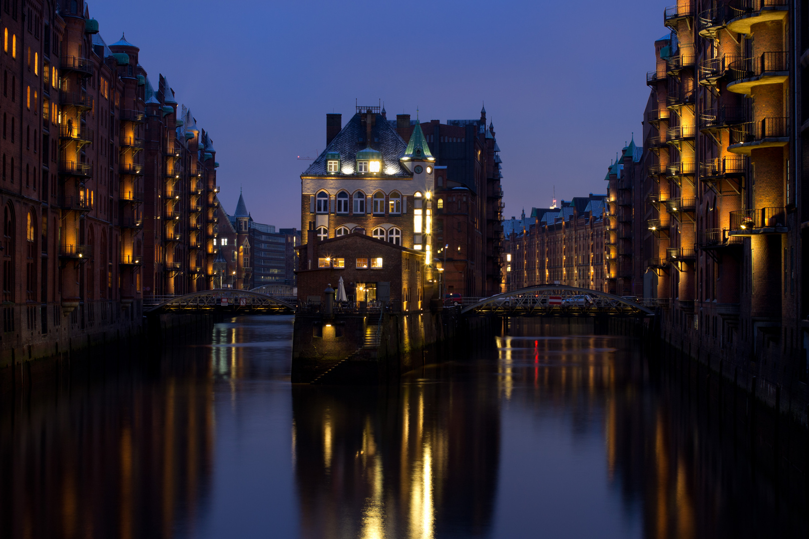 Wasserschloss Speicherstadt Hamburg