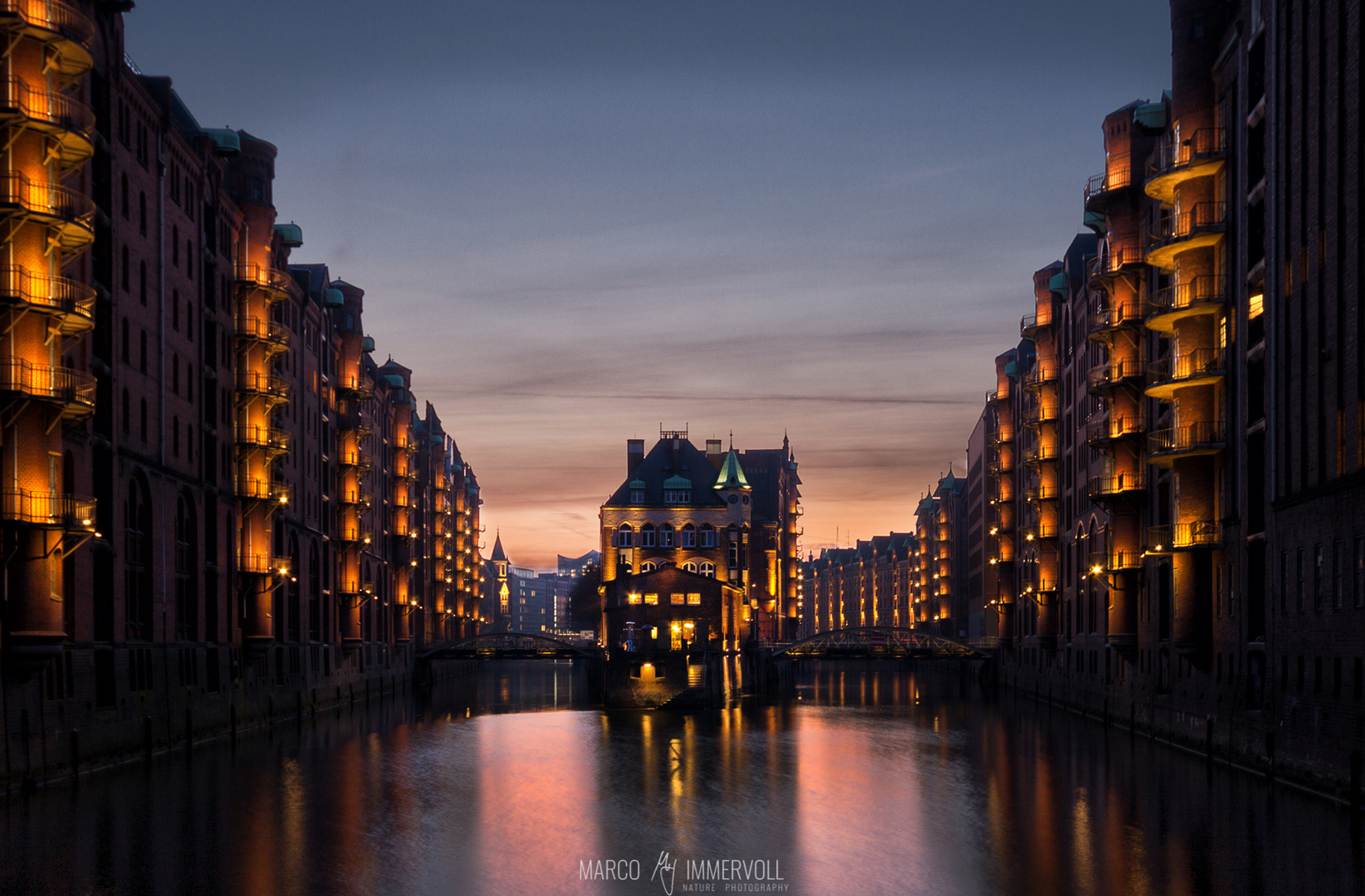 Wasserschloss, Speicherstadt - Hamburg