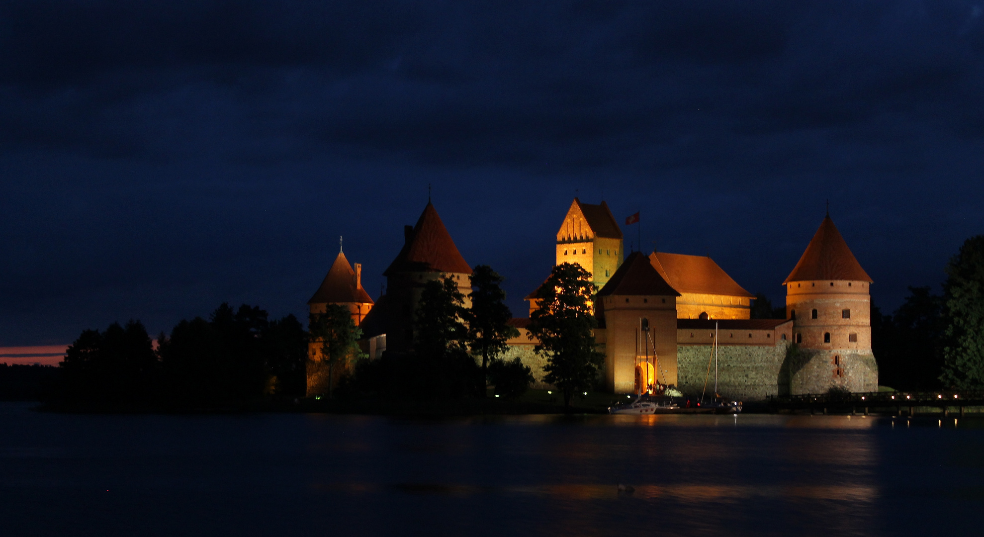 Wasserschloss Trakai Litauen