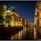 Wasserschloß und Speicherstadt