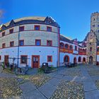 Wasserschloss Windischleuba im 360 Grad Blick 