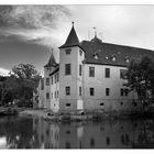 Wasserschloss Wolfersdorf am Abend