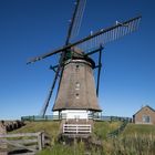 Wasserschöpfmühle bei De Cocksdorp, Texel, Niederlande