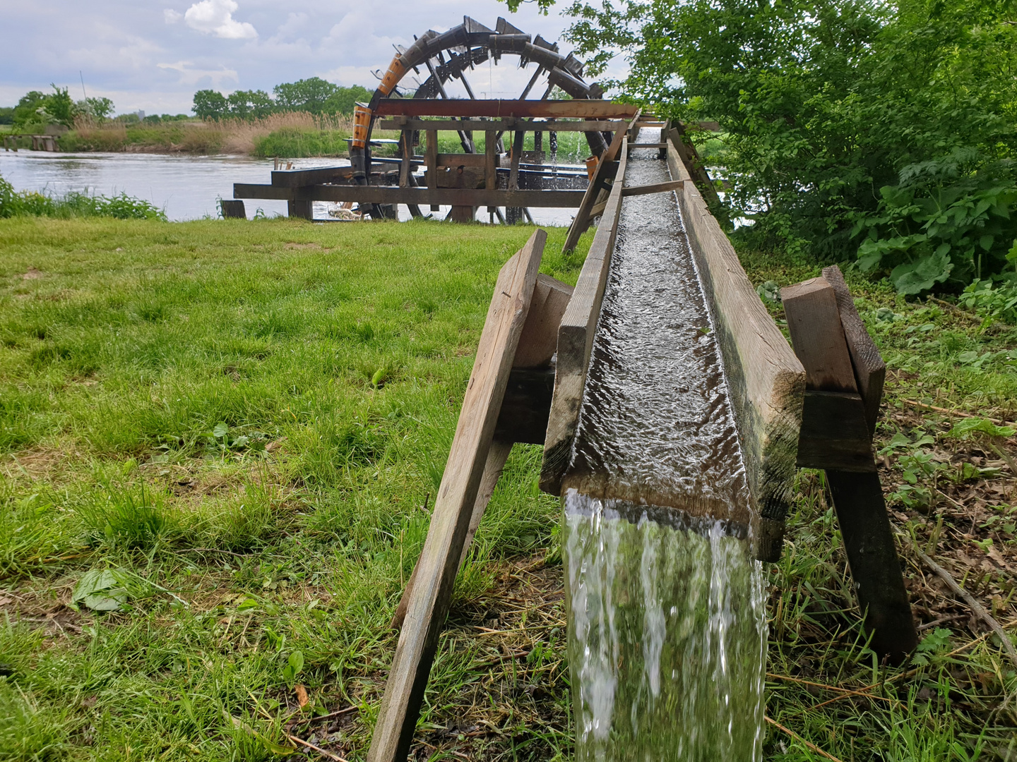 Wasserschöpfrad Möhrendorf