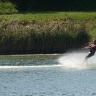 Wasserski am Rhein